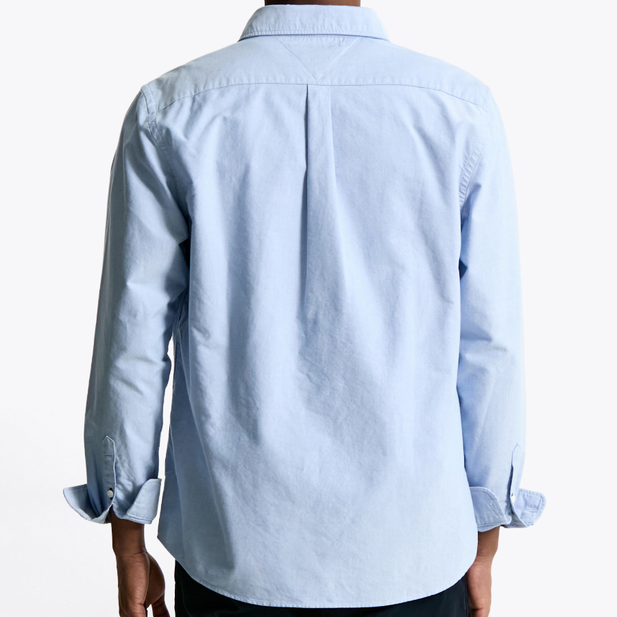 TOMMY HILFIGER [Official Headquarters] [Asian Regular Fit] Heritage Oxford Shirt (T12F0WSH02CMT20GY)