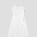 8 seconds Sheer Dress — White