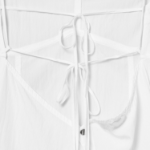 8 seconds Sheer Dress — White