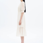 8 seconds Lace Long Dress — Ivory