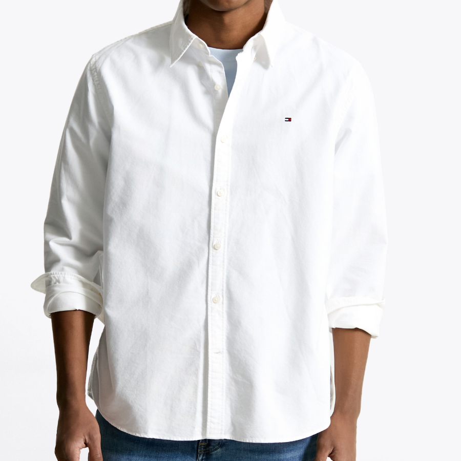 TOMMY HILFIGER [Official Headquarters] [Asian Regular Fit] Heritage Oxford Shirt (T12F0WSH02CMT2YCF)