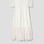 8 seconds Lace Long Dress — Ivory