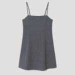 8 seconds Grey Mini Dress — Ash