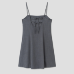 8 seconds Grey Mini Dress — Ash