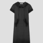 8 seconds Hooded Jersey Dress — Dark Grey