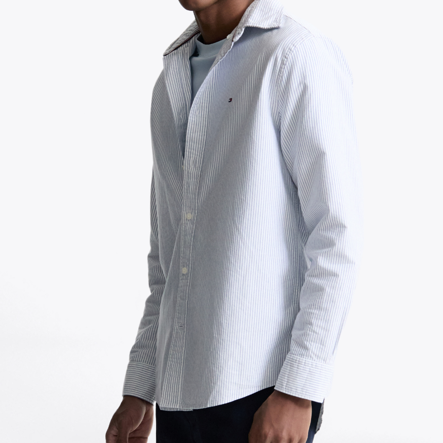 TOMMY HILFIGER [Official Headquarters] [Regular Fit] Heritage Stripe Shirt (T12F0WSH060MT10A8)