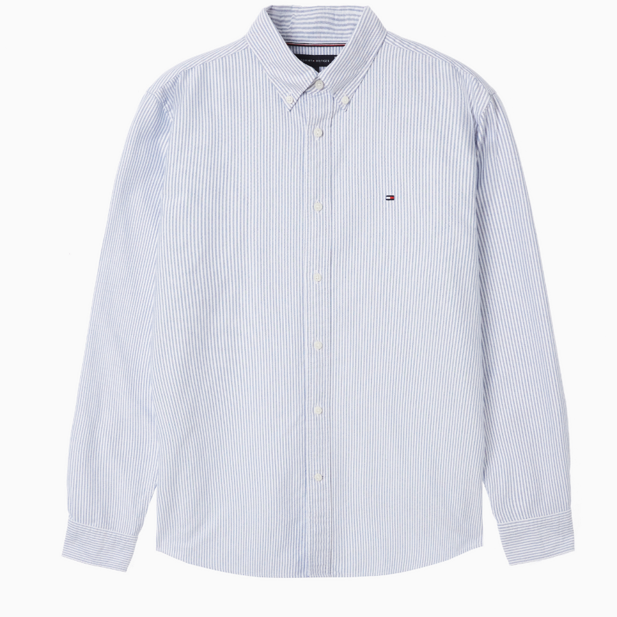 TOMMY HILFIGER [Official Headquarters] [Regular Fit] Heritage Stripe Shirt (T12F0WSH060MT10A8)