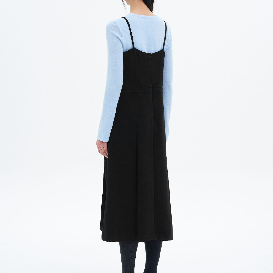 8 seconds Sleeveless Dress — Black