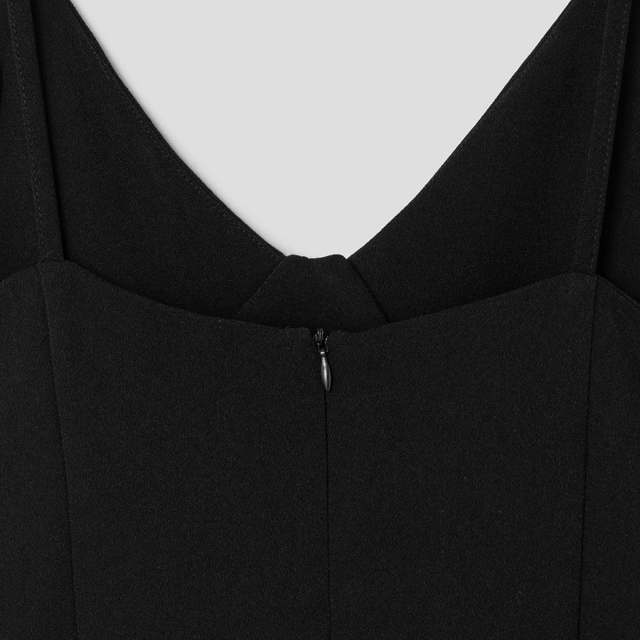 8 seconds Sleeveless Dress — Black