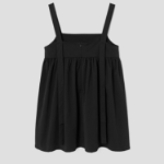 8 seconds Black Mini Dress — Black