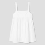 8 seconds Back Ribbon Mini Dress — White