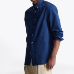 TOMMY HILFIGER [Official Headquarters] [Regular Fit] Chambray Shirt (T12F0WSH400MT10G0)