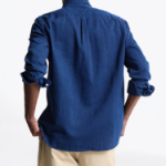 TOMMY HILFIGER [Official Headquarters] [Regular Fit] Chambray Shirt (T12F0WSH400MT10G0)