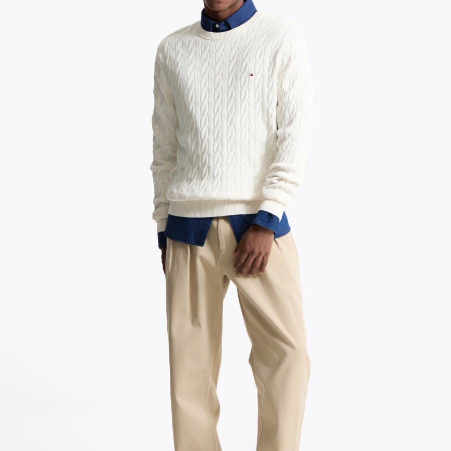 TOMMY HILFIGER [Official Headquarters] [Regular Fit] Chambray Shirt (T12F0WSH400MT10G0)