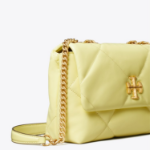 TORY BURCH Kira Diamond Quilt Small Convertible Shoulder Bag – Frozen Zest