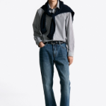 TOMMY HILFIGER [Official Headquarters] Cotton Stripe Shirt (T12F1WSH110MT20BD)