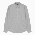 TOMMY HILFIGER [Official Headquarters] Cotton Stripe Shirt (T12F1WSH110MT20BD)