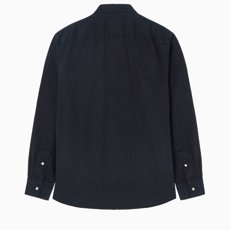 TOMMY HILFIGER [Official Headquarters] [Relax Fit] Garment-Dyed Twill Solid Shirt (T12F0WSH040MT1DW5)