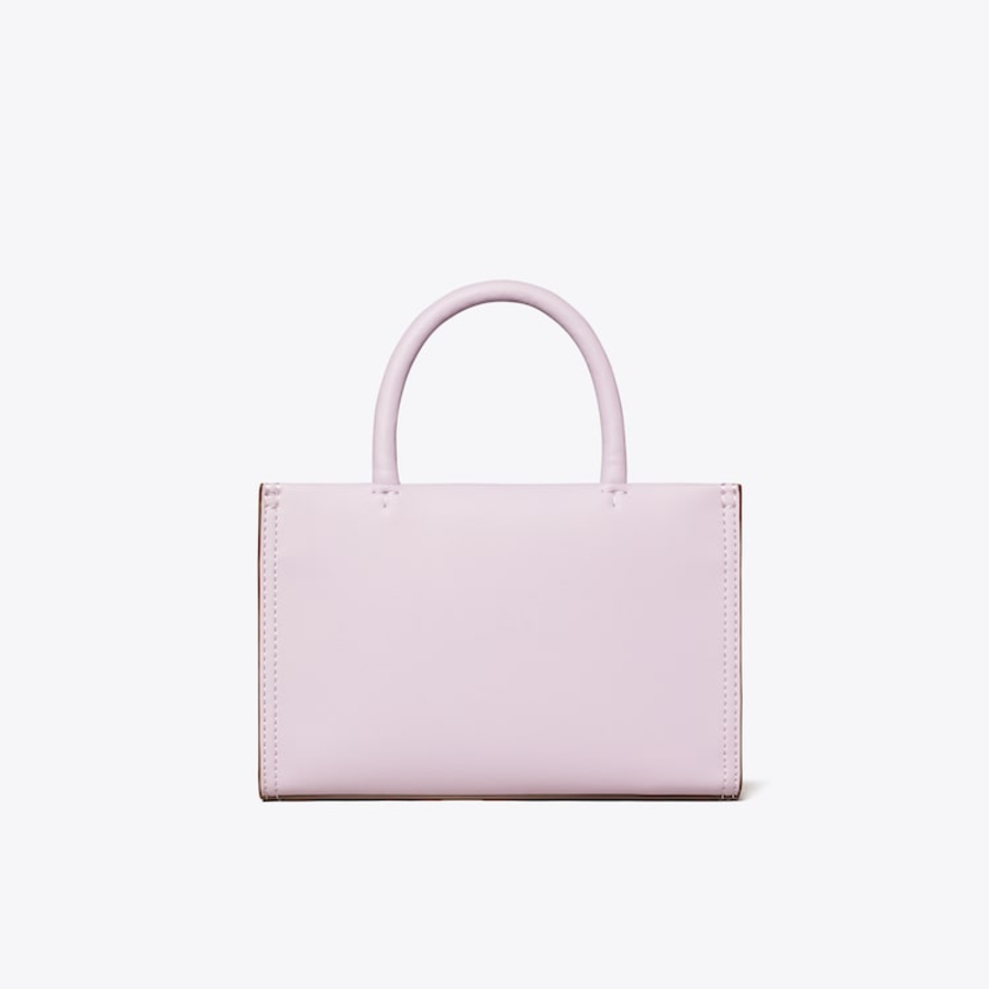 TORY BURCH Ella Bio Mini Tote – Purple