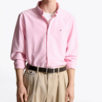 TOMMY HILFIGER [Official Headquarters] [Asian Regular Fit] Heritage Oxford Shirt (T12F0WSH010MT2TOL)