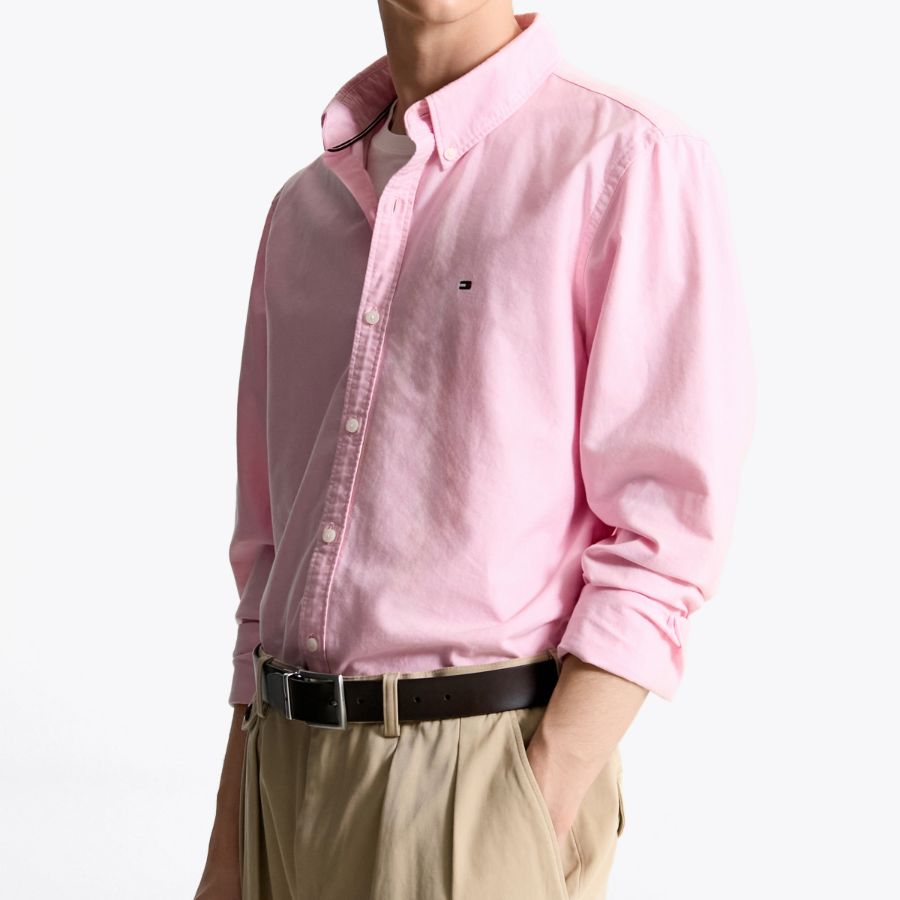 TOMMY HILFIGER [Official Headquarters] [Asian Regular Fit] Heritage Oxford Shirt (T12F0WSH010MT2TOL)