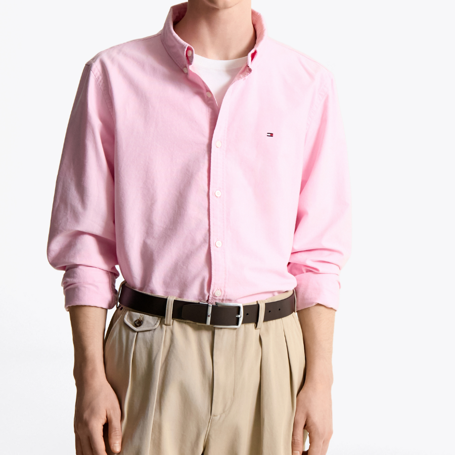 TOMMY HILFIGER [Official Headquarters] [Asian Regular Fit] Heritage Oxford Shirt (T12F0WSH010MT2TOL)