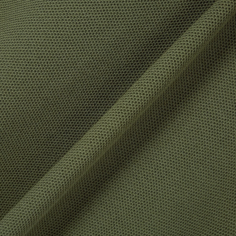 JAJU Lightweight Knit Polo Shirt – Khaki