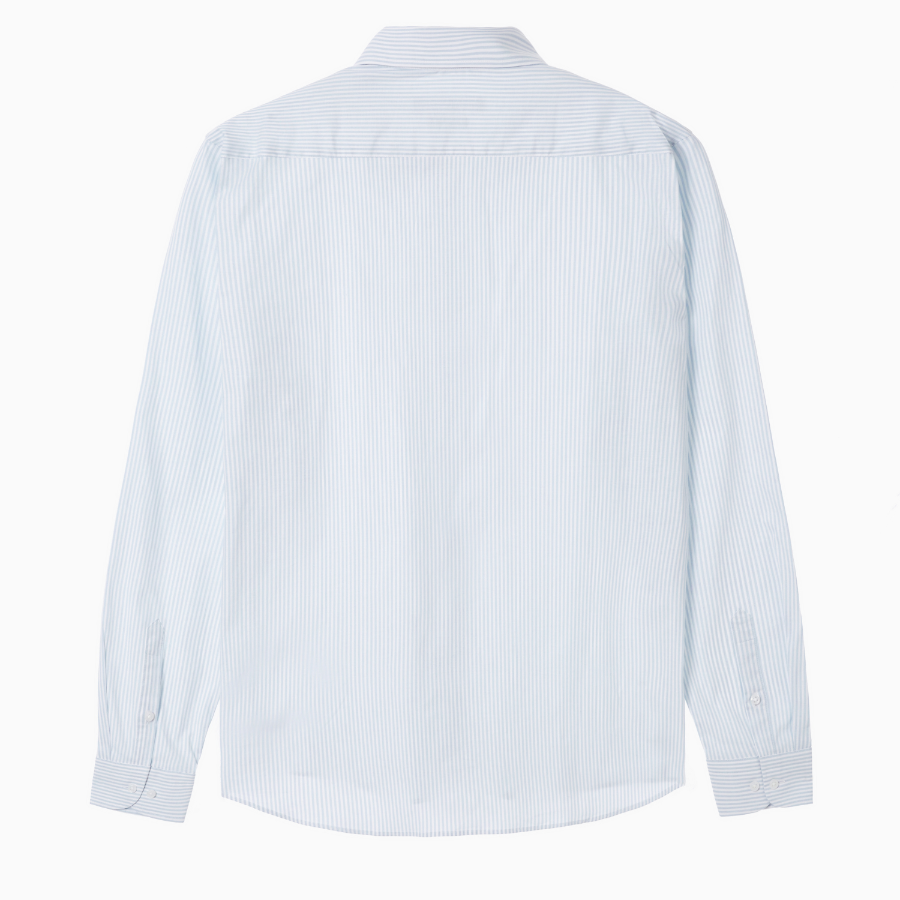 TOMMY HILFIGER [Official Headquarters] [Slim fit] Stretch Poplin Stripe Shirt (T12F0WSH050MT20A4)