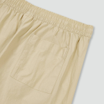 JAJU Crisp Texture Half Pants – Beige