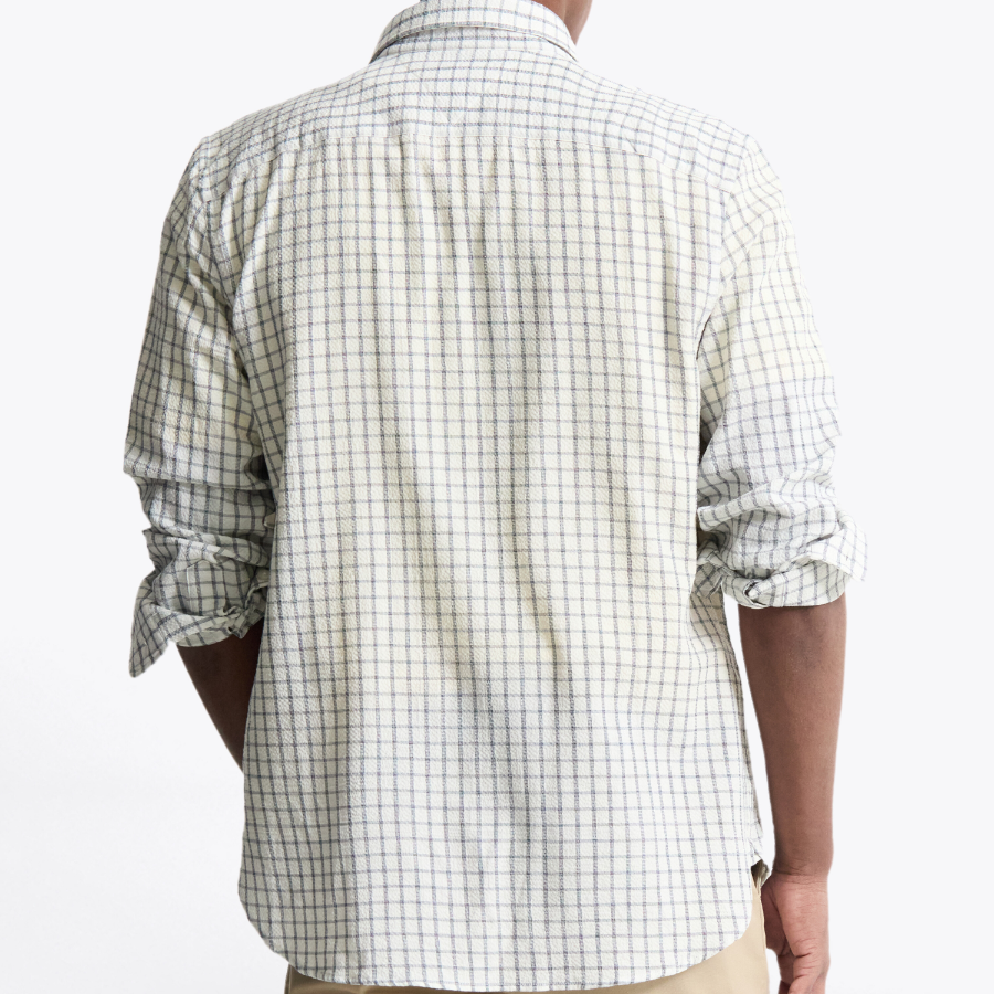 TOMMY HILFIGER Texture Grid Check Shirt T12F0WSH090MT10K4