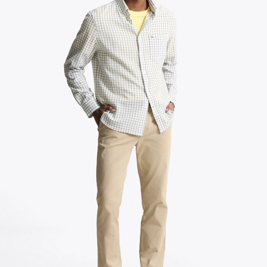 TOMMY HILFIGER Texture Grid Check Shirt T12F0WSH090MT10K4