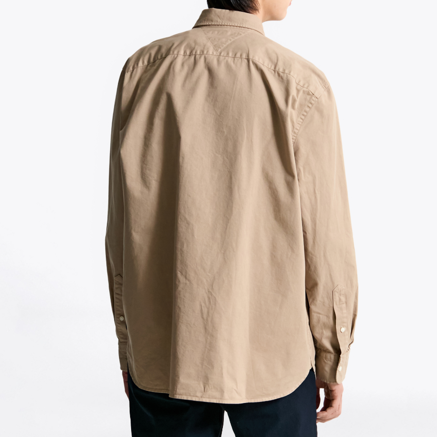 TOMMY HILFIGER Garment-Dyed Twill Solid Shirt T12F0WSH040MT1RBT