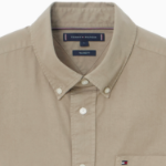TOMMY HILFIGER Garment-Dyed Twill Solid Shirt T12F0WSH040MT1RBT