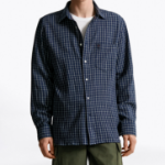 TOMMY HILFIGER Texture Grid Check Shirt T12F0WSH090MT10MS