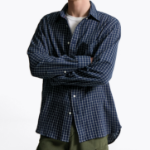 TOMMY HILFIGER Texture Grid Check Shirt T12F0WSH090MT10MS