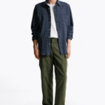 TOMMY HILFIGER Texture Grid Check Shirt T12F0WSH090MT10MS