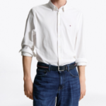 TOMMY HILFIGER Performance Solid Knit Shirt T12F0WSH020MT1YCF