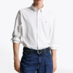 TOMMY HILFIGER Performance Solid Knit Shirt T12F0WSH020MT1YCF