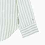 TOMMY HILFIGER [Official Headquarters] Linen Easy Shirt (T22F3WSH097WT10K5)
