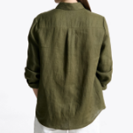 TOMMY HILFIGER [Official Headquarters] Linen Color Shirt (T22F1WSH401WL1W60)