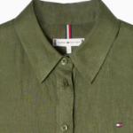 TOMMY HILFIGER [Official Headquarters] Linen Color Shirt (T22F1WSH401WL1W60)