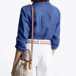 TOMMY HILFIGER [Official Headquarters] Linen Color Shirt (T22F1WSH401WL1B50)