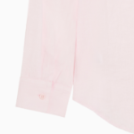 TOMMY HILFIGER [Official Headquarters] Solid Collar Linen Shirt (T22F3WSH090WT2TOG)