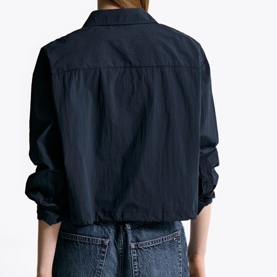 TOMMY HILFIGER [Official Headquarters] Nylon Blouson Shirt