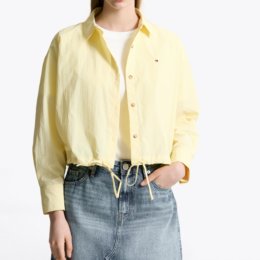 TOMMY HILFIGER [Official Headquarters] Nylon Blouson Shirt