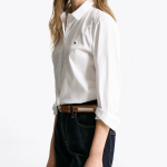 TOMMY HILFIGER [Official Headquarters] Regular Stretch Oxford Shirt