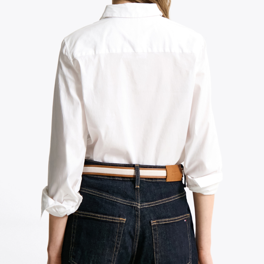 TOMMY HILFIGER [Official Headquarters] Regular Stretch Oxford Shirt