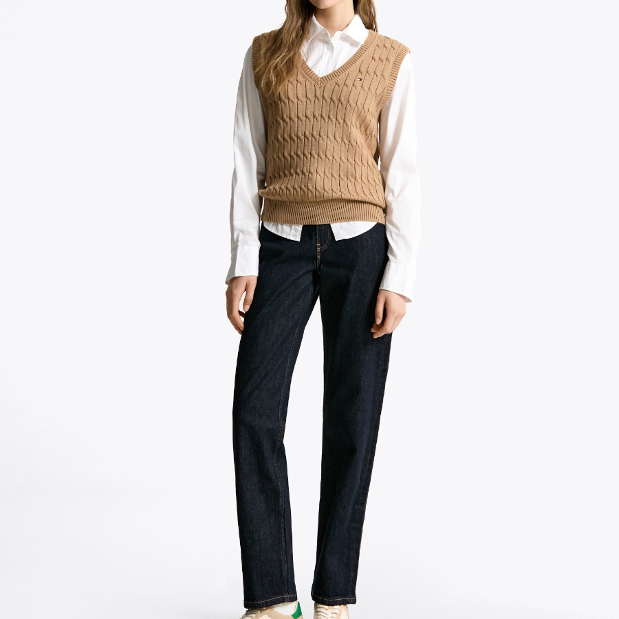 TOMMY HILFIGER [Official Headquarters] Regular Stretch Oxford Shirt