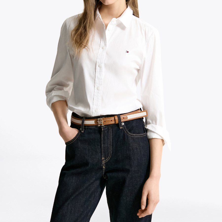 TOMMY HILFIGER [Official Headquarters] Regular Stretch Oxford Shirt