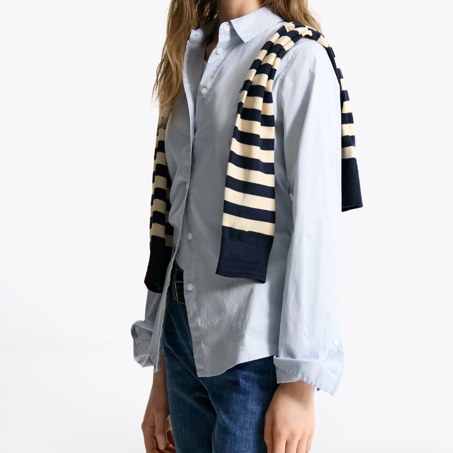 TOMMY HILFIGER [Official Headquarters] Regular Stretch Oxford Shirt